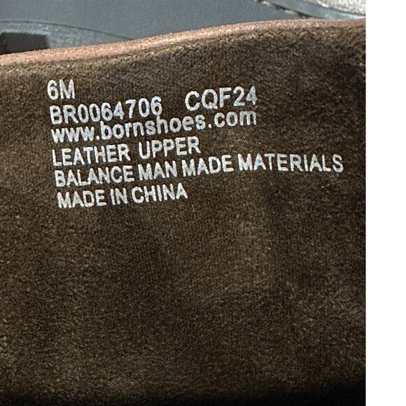 Born Women’s Tricia Handcrafted Leather Ankle Boots – Brown – Size 6M – NWOB - Picture 10 of 12